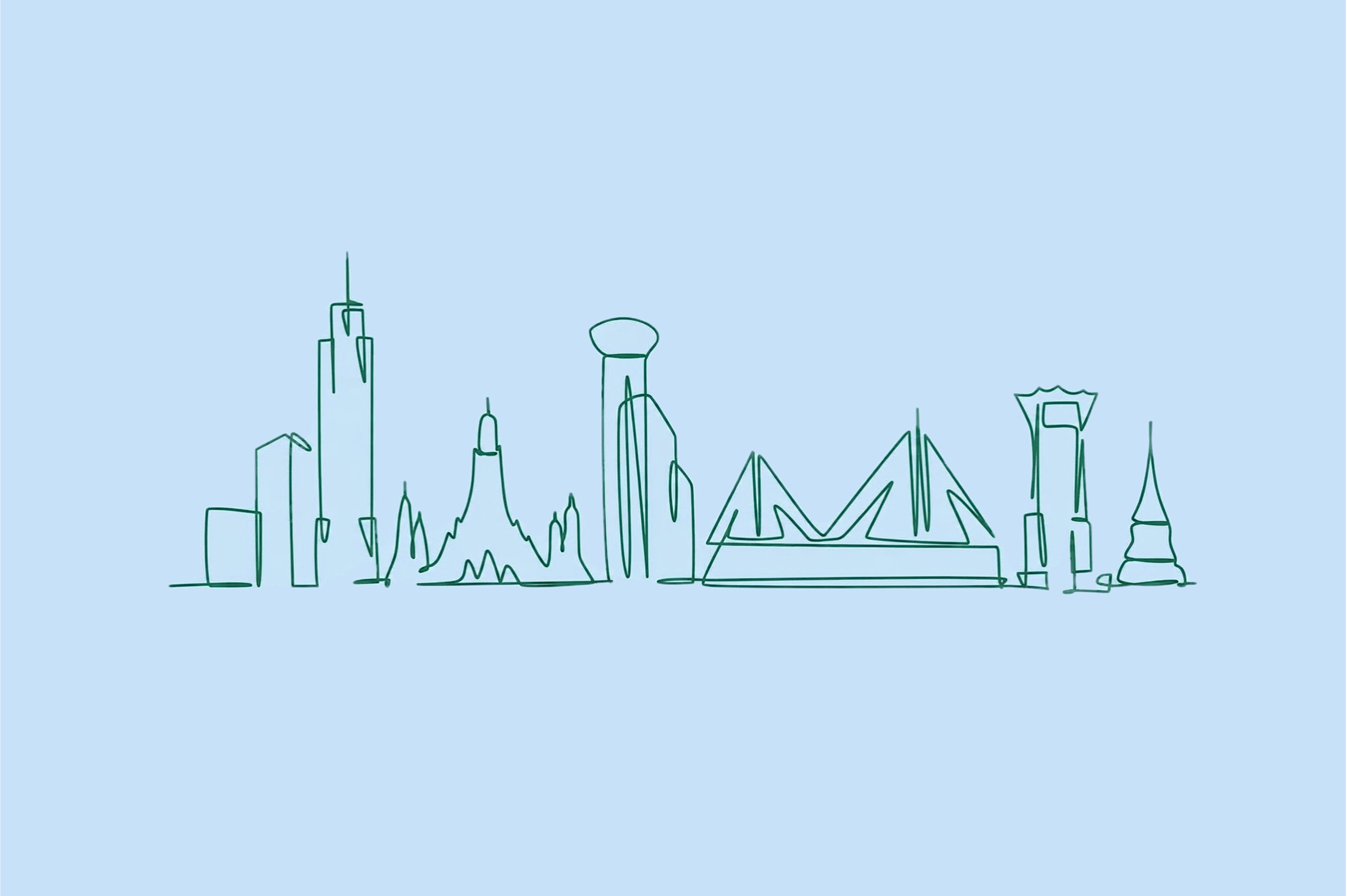 Bangkok Skyline
